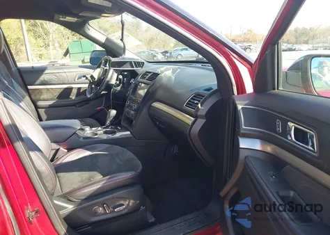 2018 Ford Explorer Xlt z USA, uszkodzony, nr VIN 1FM5K8D86JGA50582